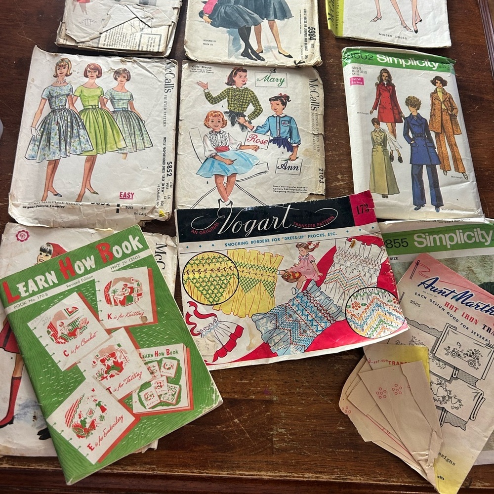 Vintage Sewing Pattern Collection